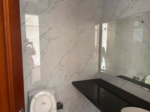 Bathroom in 3 BHK Apartment at Adarsh Premia, Padmanabha Nagar – for Rent