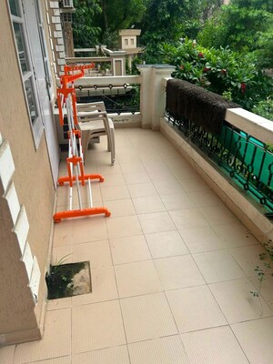 Balcony in 3 BHK Apartment at Today Blossoms I, Sector 47 – for Rent