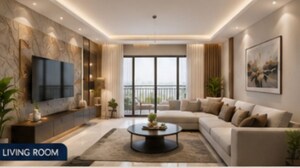 Living Room in 2 BHK Apartment at Siddhi Vinayak Nagar – for Sale
