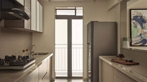 Kitchen in 2 BHK Apartment at Kasarvadavali – for Sale