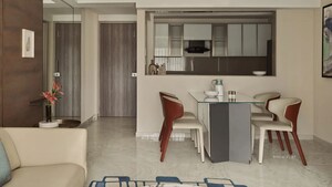 Dining area in 2 BHK Apartment at Kasarvadavali – for Sale
