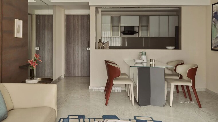 Dining area, kasarvadavali 2 Bedroom 747 Sq.Ft. Apartment In Kasarvadavali Thane 10628355