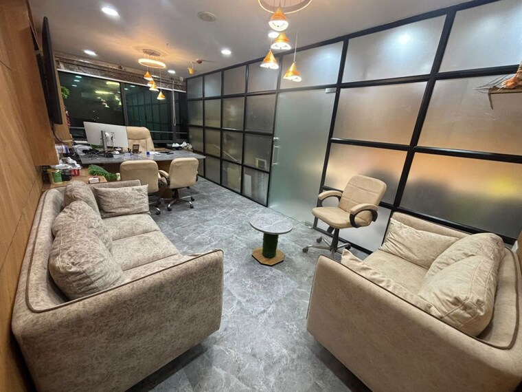 Living Room, true-westgate Commercial Office Space 1340 Sq.Ft. In Makarba Ahmedabad 10628343