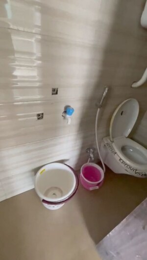 Bathroom in 2 BHK Apartment at Gaurav Woods, Mira Road – for Sale