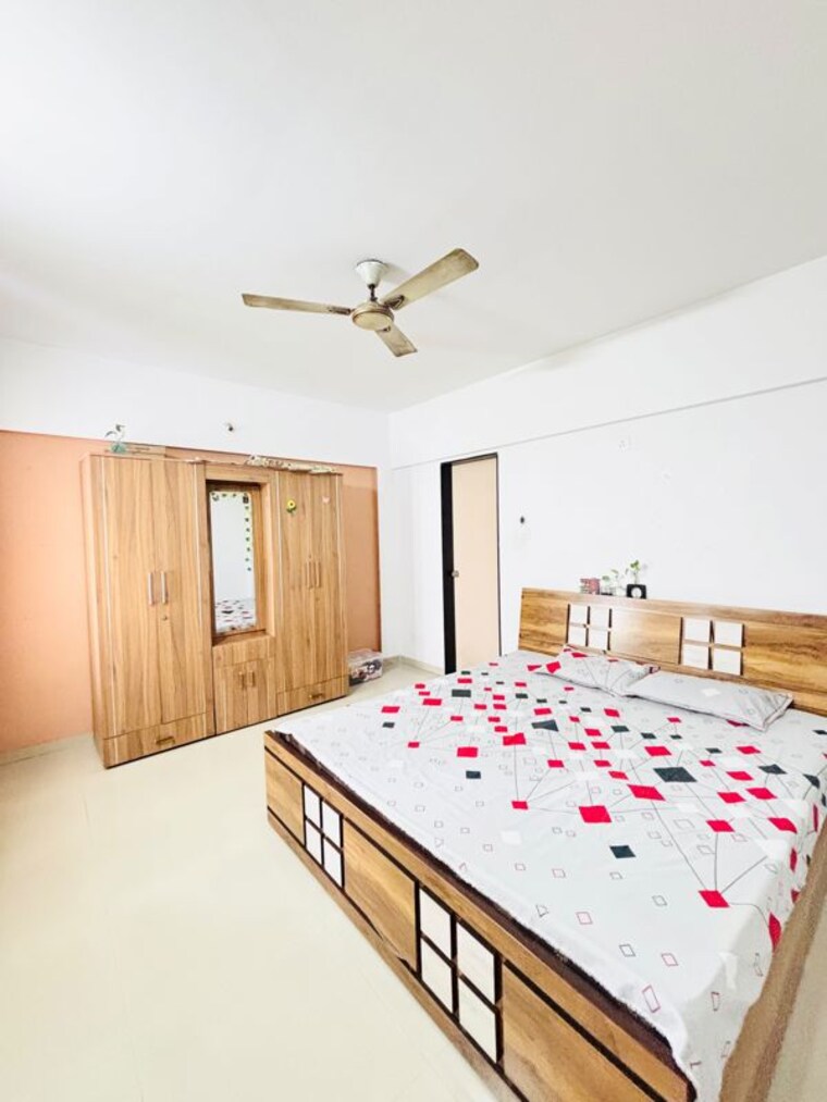 Bedroom, windwards-chs 2 Bedroom 950 Sq.Ft. Apartment In Wakad Pune 10628475