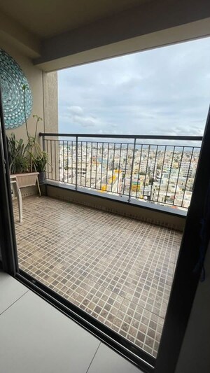 Balcony in 2 BHK Apartment at Sobha Lake Garden, Kr Puram – for Sale