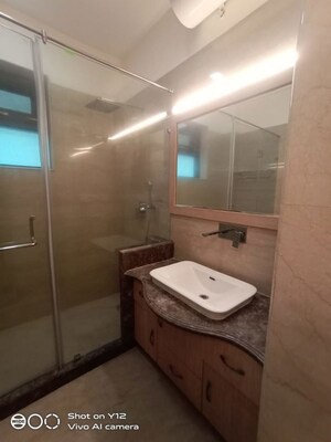 Bathroom in 4 BHK Builder Floor at Greater Kailash ii – for Rent