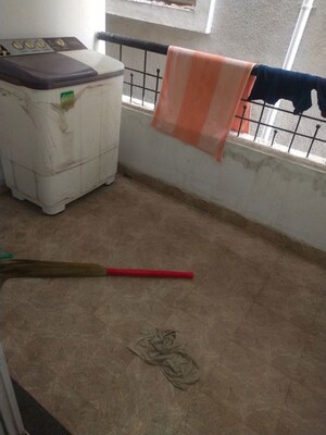 Bathroom in 2 BHK Apartment at Mittal Silver Crescent, Kharadi – for Rent
