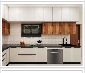 Kitchen in 3 BHK Apartment at Prestige Beverly Hills, Kokapet – for Rent