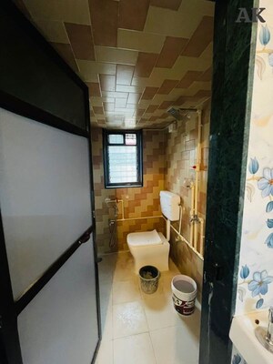 Bathroom in 1 BHK Apartment at Midc – for Rent