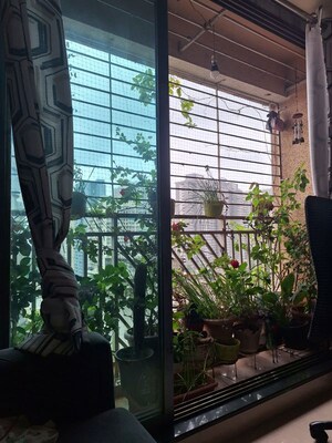 Balcony in 2.5 BHK Apartment at Akansha Millan Hills, Vartak Nagar – for Sale