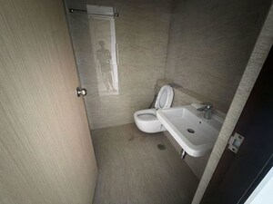 Bathroom in 3 BHK Apartment at Adani Ten BKC, Bandra East – for Sale