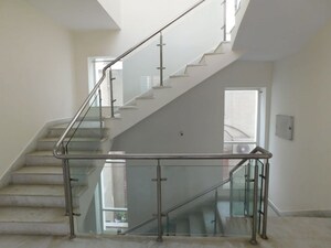 Staircase in 5 BHK Villa at Bloomfield Ecstasy, Gopanpally – for Rent
