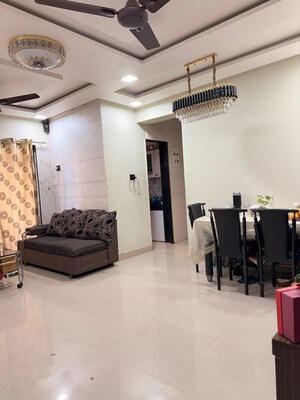 Living Room in 2 BHK Apartment at Evershine Woods, Mira Road – for Sale
