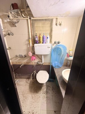 Bathroom in 2 BHK Apartment at Evershine Woods, Mira Road – for Sale