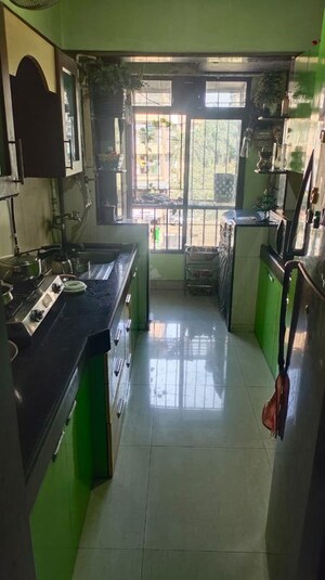 Kitchen in 2 BHK Apartment at Evershine Woods, Mira Road – for Sale