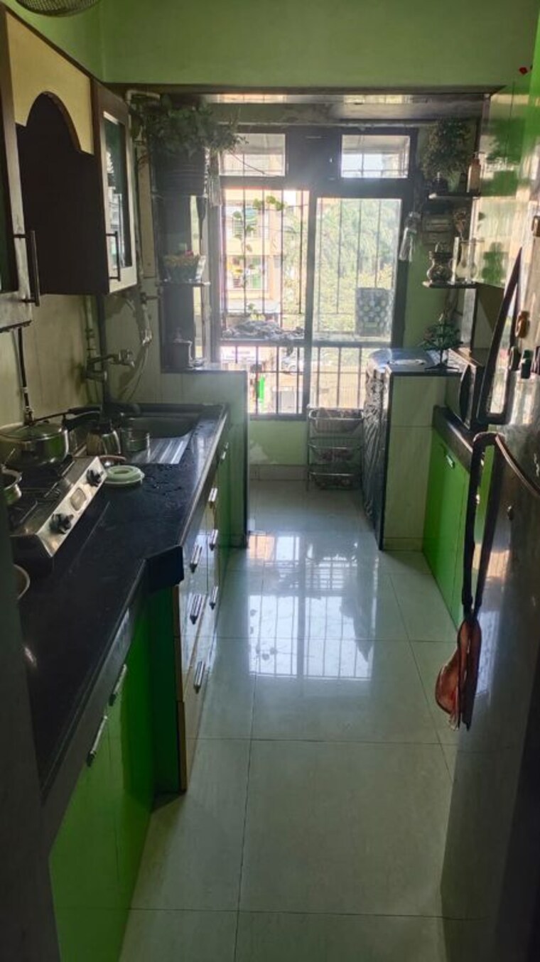 Kitchen, evershine-woods 2 Bedroom 650 Sq.Ft. Apartment In Mira Road Thane 10628455