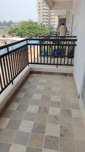 Balcony in 2 BHK Apartment at Aadhava Elite Homes, Narayanapura – for Sale
