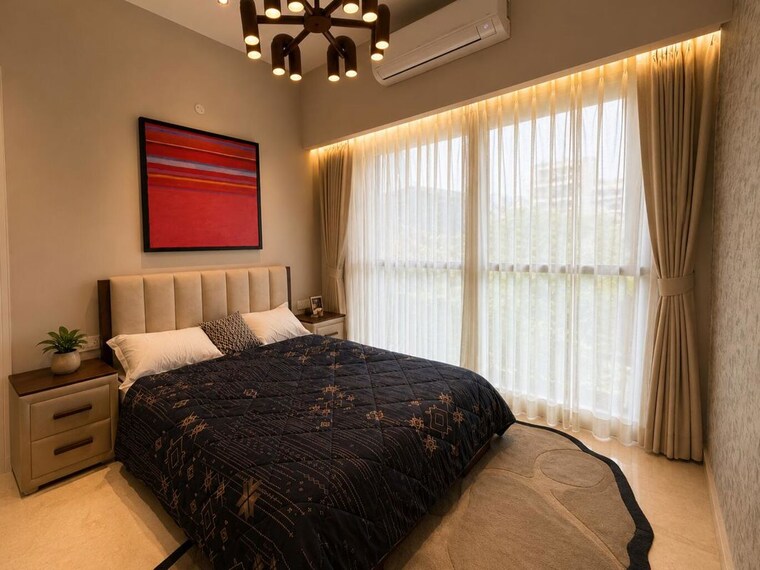 Bedroom, adani-ten-bkc 3 Bedroom 1470 Sq.Ft. Apartment In Bandra East Mumbai 10628627