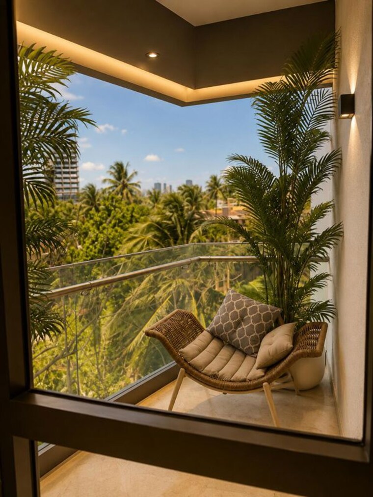 Garden, adani-ten-bkc 3 Bedroom 1470 Sq.Ft. Apartment In Bandra East Mumbai 10628627