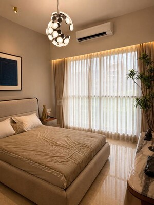 Bedroom in 3 BHK Apartment at Adani Ten BKC, Bandra East – for Sale