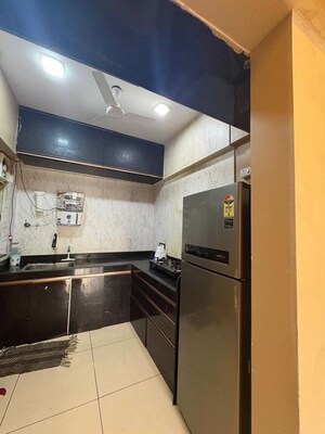 Kitchen in 1 BHK Apartment at Vilas Javdekar Yashwin Encore, Wakad – for Rent