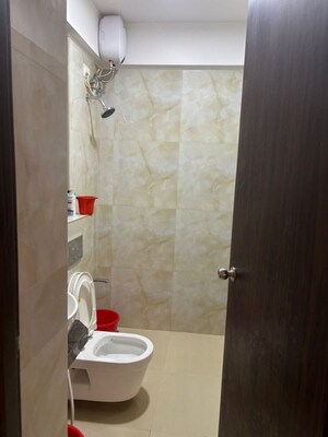 Bathroom in 2 BHK Apartment at Raymond Ten X Habitat, Pokhran Road No Two – for Rent