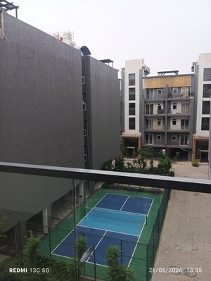 Balcony in 2.5 BHK Apartment at Smart World Orchard, Sector 61 – for Rent