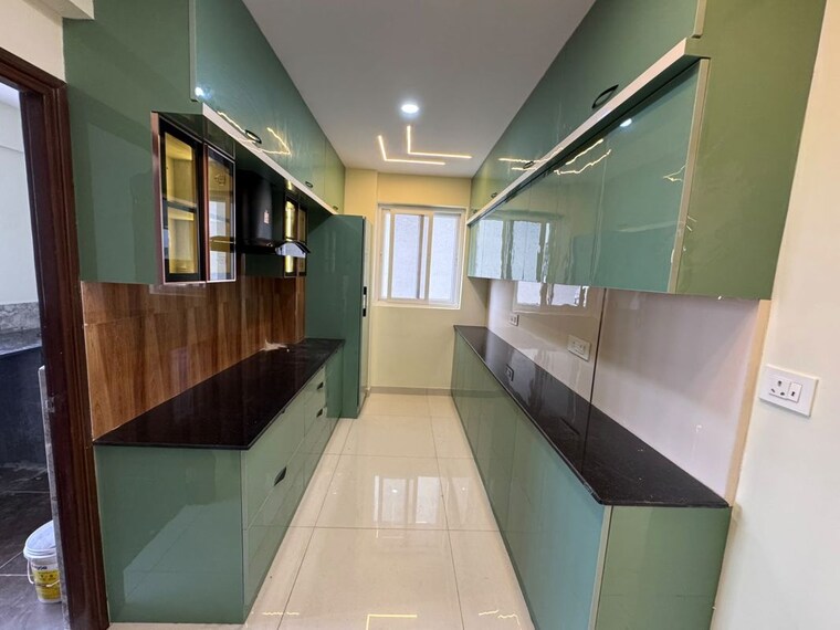 Kitchen, praneeth-pranav-jaitra 3 Bedroom 1750 Sq.Ft. Apartment In Miyapur Hyderabad 10557901