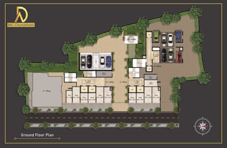 Master Plan, arihant-shankheshwar-heights 3 Bedroom 738 Sq.Ft. Apartment In Chunabhatti Mumbai 10628682