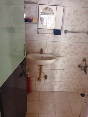 Bathroom in 2 BHK Apartment at Pradhikaran – for Rent
