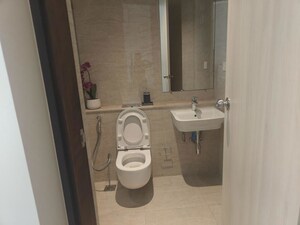 Bathroom in 3 BHK Apartment at Adani Ten BKC, Bandra East – for Sale