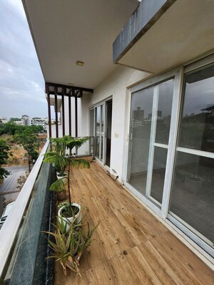 Balcony in 3.5 BHK Builder Floor at Sector 46 – for Rent