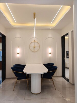 Dining Room in 4 BHK Apartment at Shivang Aananda, Bhayli – for Sale