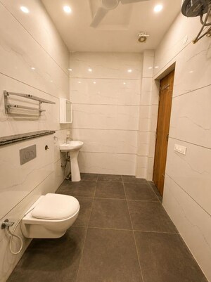 Bathroom in 3 BHK Independent House at Aerocity – for Rent
