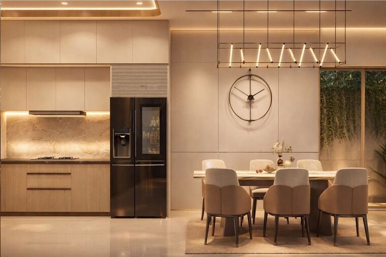 Kitchen, aranattukara 3 Bedroom 2500 Sq.Ft. Independent House In Aranattukara Thrissur 10628788