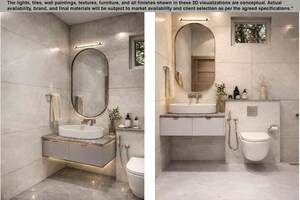 Bathroom in 3 BHK Independent House at Aranattukara – for Sale