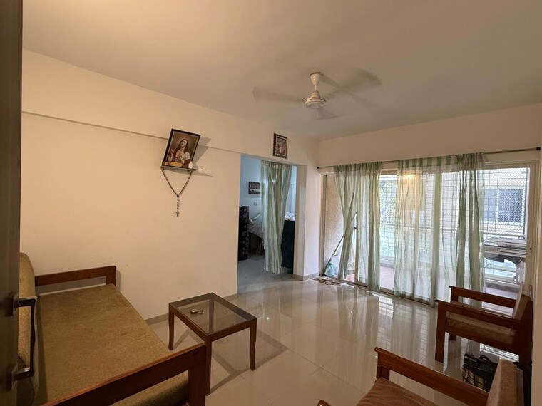 Living Room, nibm 1 Bedroom 650 Sq.Ft. Apartment In Nibm Pune 10628777
