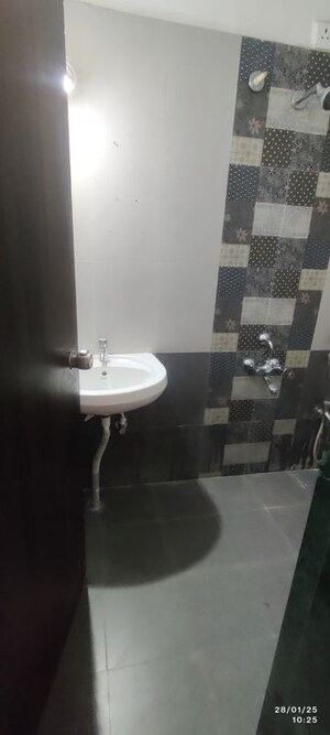 Bathroom in 1 BHK Apartment at Skyways Sereno, Lohgaon – for Rent