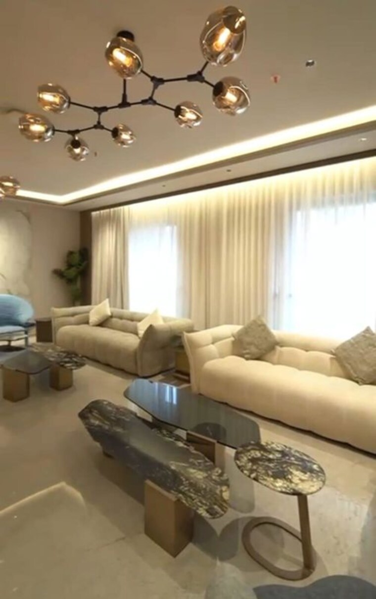 Living Room, adani-ten-bkc 4 Bedroom 2109 Sq.Ft. Apartment In Bandra East Mumbai 10628825