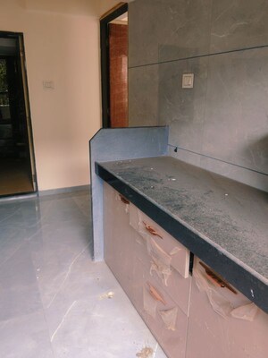 Kitchen in 1 BHK Apartment at Aakash Tower, Nalasopara West – for Sale
