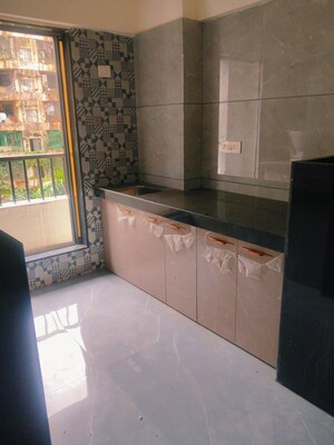 Kitchen in 1 BHK Apartment at Aakash Tower, Nalasopara West – for Sale