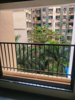 Balcony in 1 BHK Apartment at Aakash Tower, Nalasopara West – for Sale