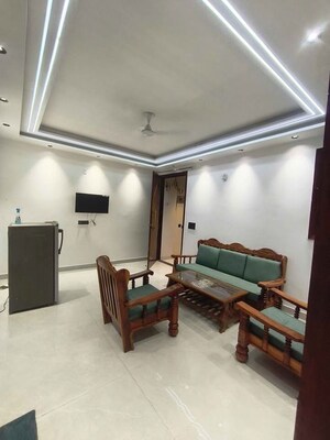 Living Room in 2 BHK Builder Floor at Chattarpur – for Rent