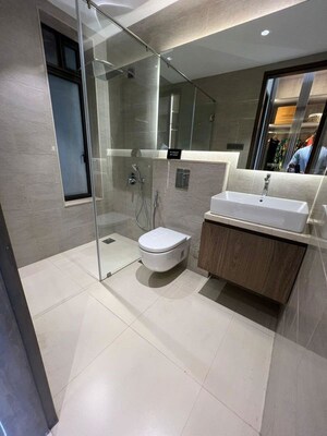 Bathroom in 3 BHK Apartment at Bandra East – for Sale