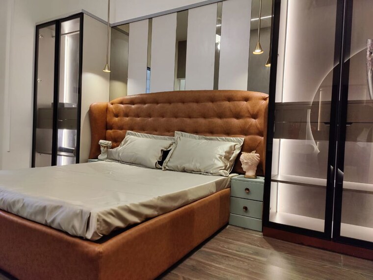 Bedroom, triaa-elysia 2 Bedroom 729 Sq.Ft. Apartment In Keshav Nagar Pune 10607449