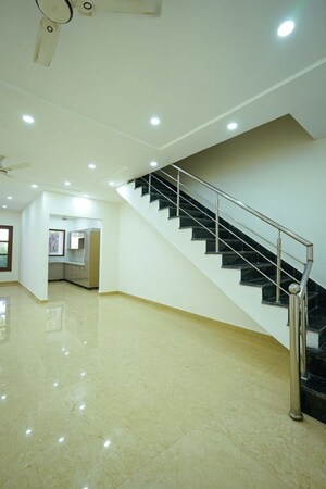 Staircase in 4 BHK Independent House at Vip Road – for Sale
