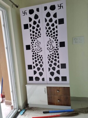 Bathroom in 3 BHK Apartment at Accurate Wind Chimes, Gachibowli – for Rent