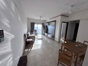 Living Room in 2 BHK Apartment at LnT The Villas At Seawoods Residences, Seawoods – for Rent