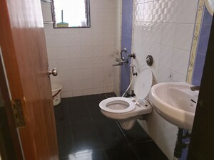 Bathroom in 2 BHK Apartment at Serenity Complex, Andheri West – for Rent